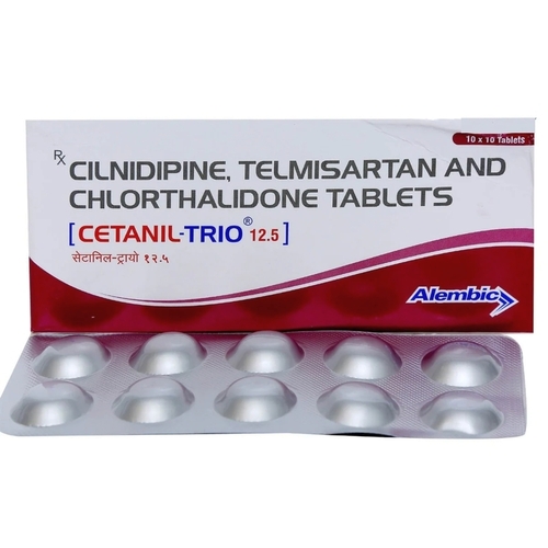 Telmisartan And Cilnidipine And Chlorthalidone Tablets