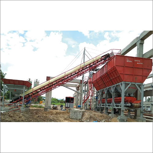 Radial Conveyor for In-line Bin Feeder