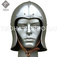 Medieval Armor Helmet Helmet Knight Helmet Crusader Helmet Ancient Helmet Transition form: Barbute / sallet AH0300