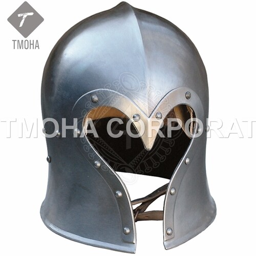 Medieval Armor Knight Ancient Italian Barbute Helmet