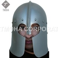 Medieval Armor Helmet Helmet Knight Helmet Crusader Helmet Ancient Helmet War Barbute AH0305