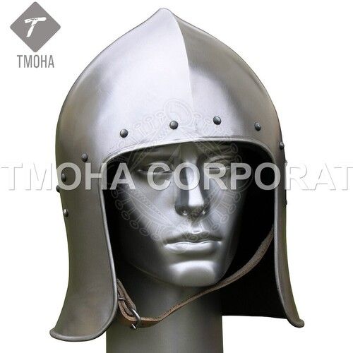 Iron Medieval Armor Helmet Helmet Knight Helmet Crusador Helmet Ancient Helmet Barbute With Open Face Ah0308