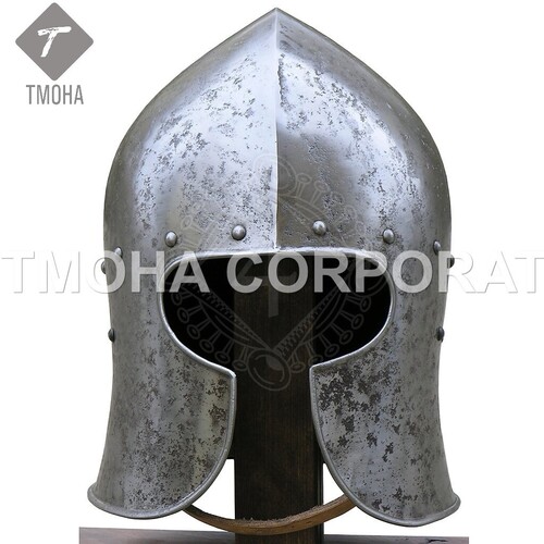 Medieval Armor Knight Ancient Crusader Italian Barbute Sallet Helmet