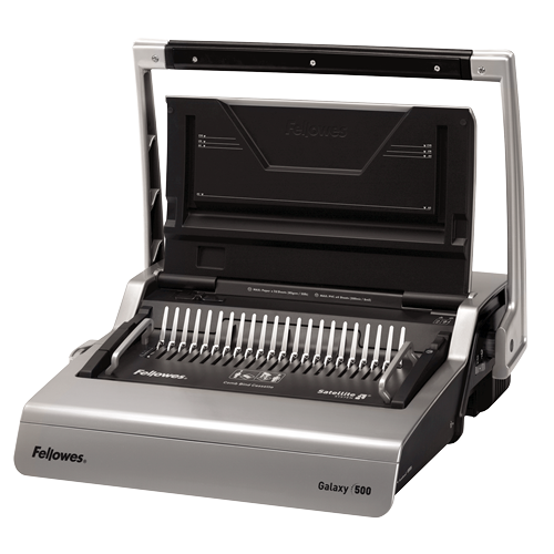 Electric Comb Binding Machine W/ Starter Kit (Binding Capacity 500)
