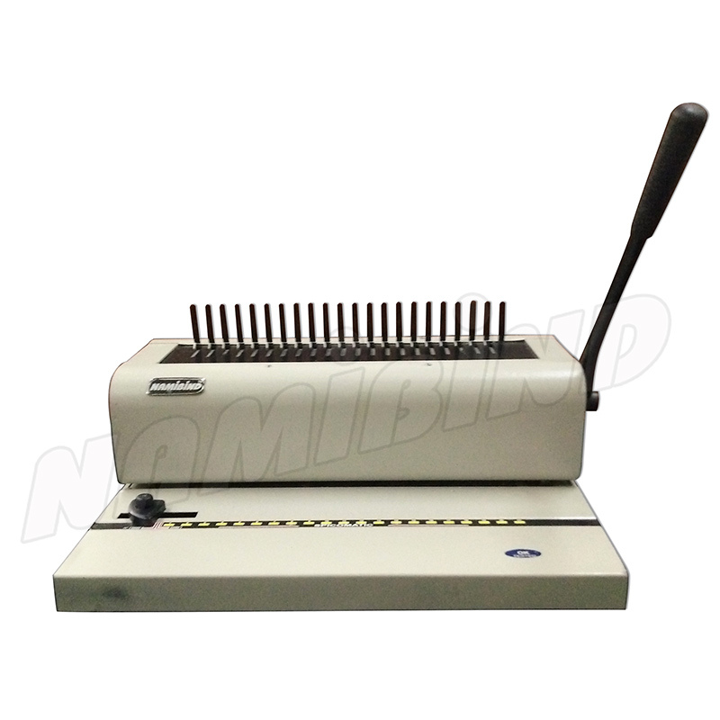 Manual Comb Binding Machine (A4) | Punch Capacity (14 Sheets)