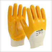 Cut And Sewn Nitrile Gloves