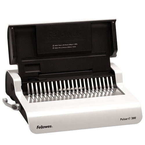 Electric Comb Binding Machine w/Starter Kit
