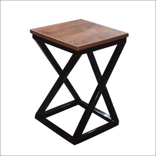 Wrought Iron Foldable Stool By SHRINATH JEE FURNITURE INDUSTRIES