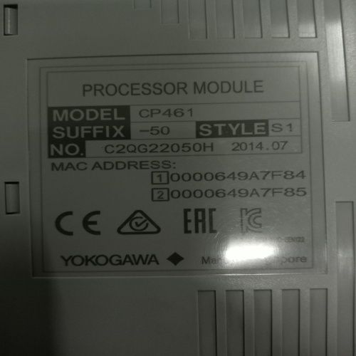 YOKOGAWA CP461-50-S1 PROCESSOR MODULE