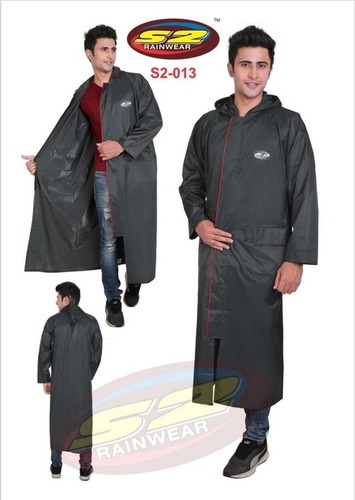 PU Long Rain Coat