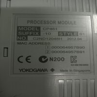 YOKOGAWA CP461-10-S1 PROCESSOR MODULE