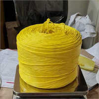 Pp Baler Twine - Polypropylene, 24000 Denier, Yellow Color | Industrial Use, Twisted Texture, All Type Bag Packaging