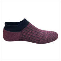 Different Colors Available Melange Socks Knit Shoes Upper