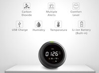 CO2 with Temperature Humidity Monitor