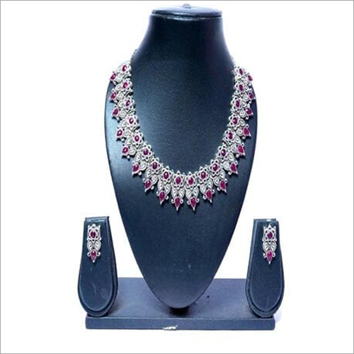 Crystal Beads Necklace Set By AYUSHMAAN CREATION