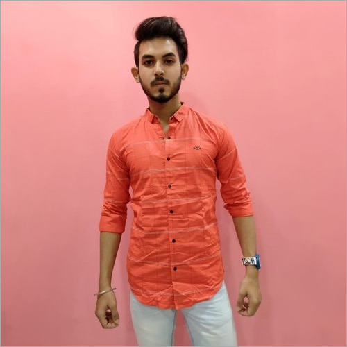 Washable Mens Stretchable Checked Casual Shirts