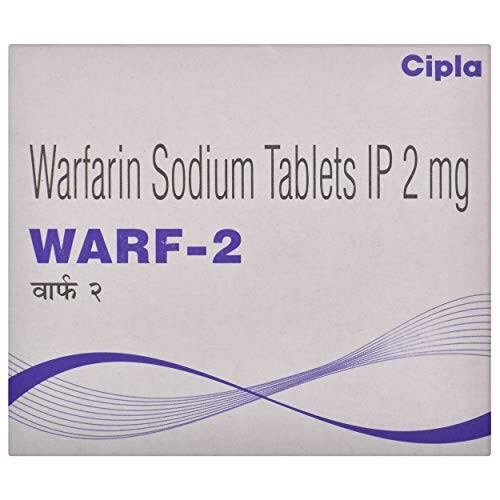 Warf (Warfarin) 2mg Tablets