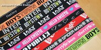 Custom branded elastic tape