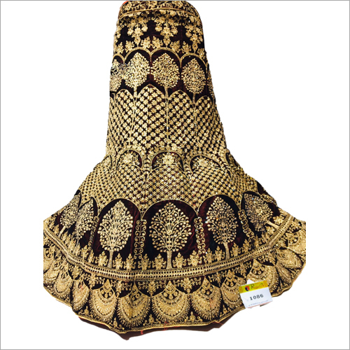 Mehroon Color Lehenga
