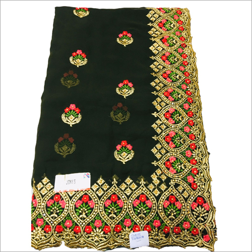 Fancy Embroidered Saree