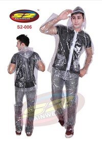 PVC Plastic Rain suit
