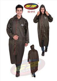 PU Long Rain Coat