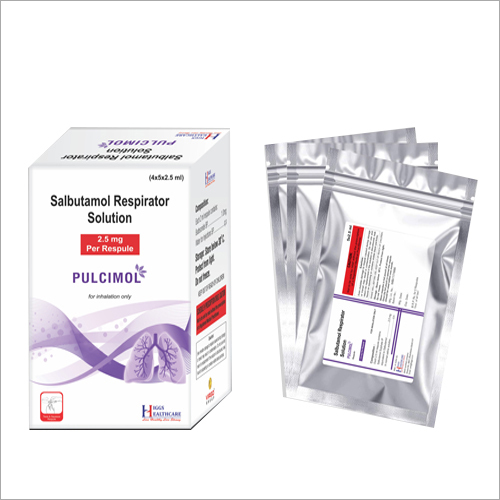 2.5 mg Salbutamol Respiration Solution By HIGGS HEALTHCARE