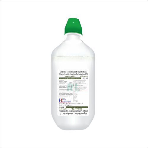 500 ml Compound Sodium Lactate Injection IP
