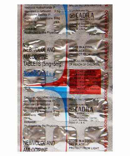Nebivolol And Amlodipine Tablets Specific Drug