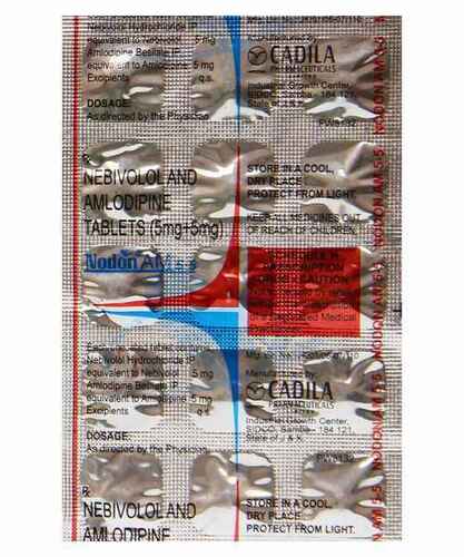 Nebivolol And Amlodipine Tablets