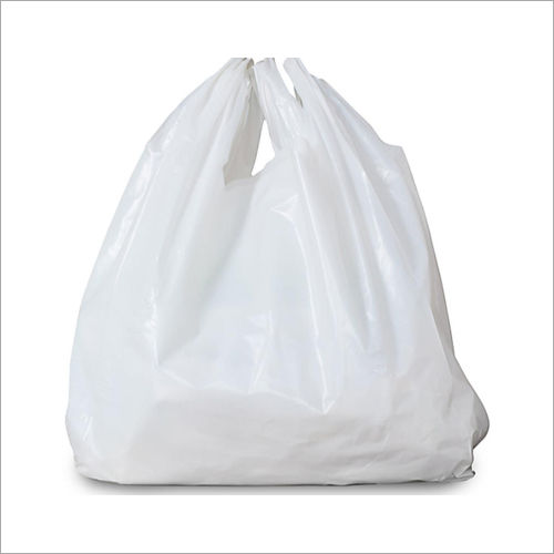 White Plastic Bags Size: Different Available