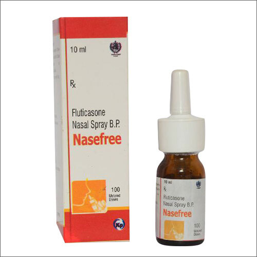 100Ml Nasefree Fluticasone Nasal Spray General Medicines