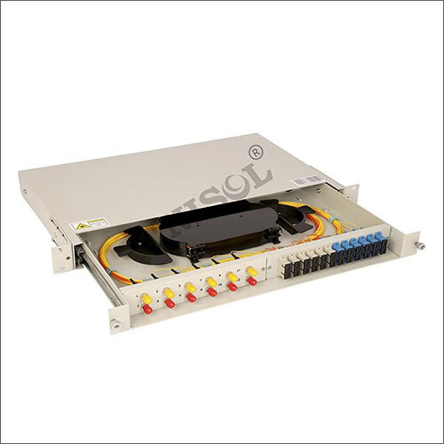 24 Port Sliding Fiber Optic Patch Panel