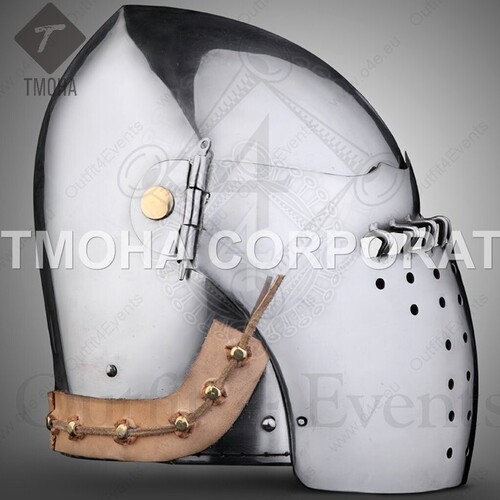 Medieval Armor Helmet Helmet Knight Helmet Crusader Helmet Ancient Helmet Battle basinet WINSLOW AH0322