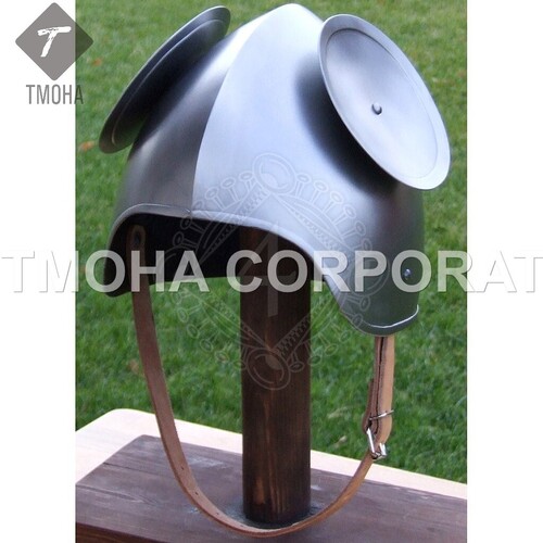 Medieval Armor Helmet Helmet Knight Helmet Crusader Helmet Ancient Helmet Bassinet with side roundels AH0334