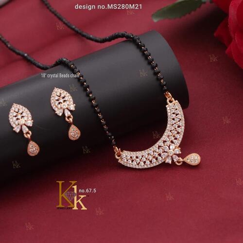 Diamond Mangalsutra set