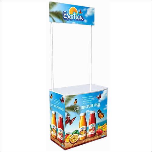 Promotional Display Table Application: Outdoor