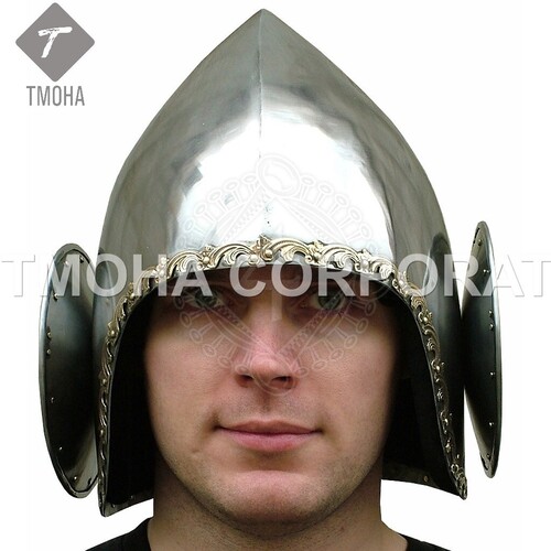 Medieval Armor Helmet Helmet Knight Helmet Crusader Helmet Ancient Helmet Basinet with rondels AH0342
