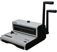 Wiro Binding Machine - Metal Wire Binding, 17.5 Kg Weight | Manual Operation, Strong Binding Capability, 1-year Warranty