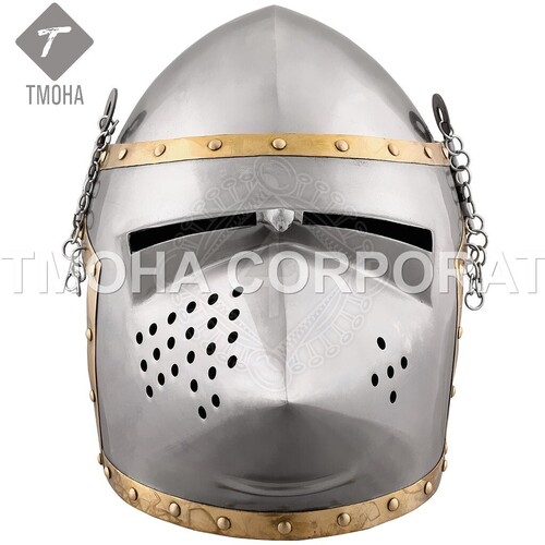Medieval Armor Helmet Helmet Knight Helmet Crusader Helmet Ancient Helmet Houndskull bascinet helmet about 1390  AH0346