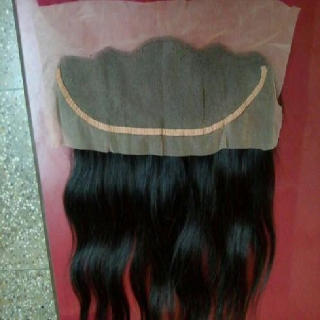 WOMENS FRONTAL CURLY HUMAN HAIR