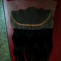 WOMENS FRONTAL CURLY HUMAN HAIR