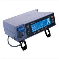 Nellcor N 595 Pulse Oximeter - Plastic, 8.4 Cm X 26.4 Cm X 17.3 Cm | Electric Power Source, Lcd Display, High/low Alarms