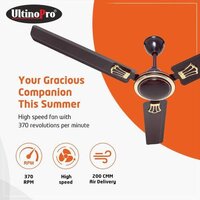 Ultinopro Ceiling Fan High Speed Copper