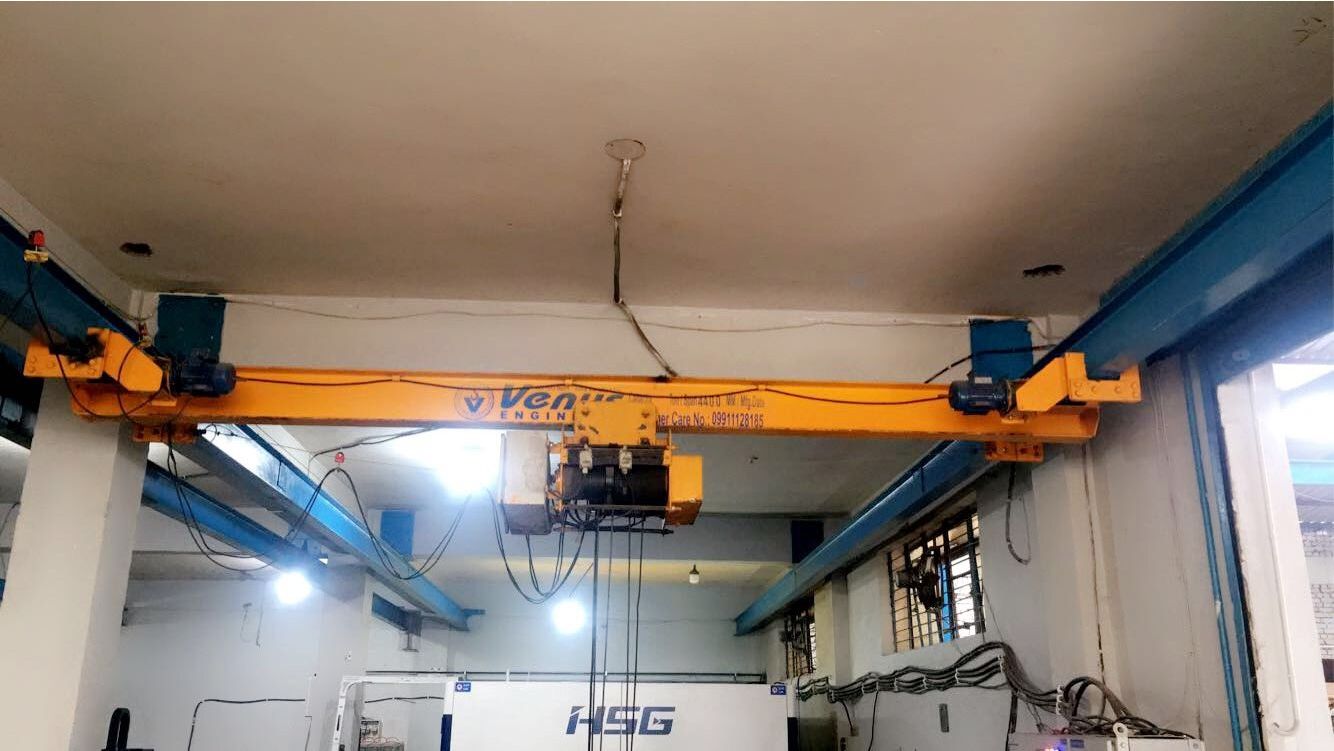 Single Girder I Beam Type Underslung EOT Crane