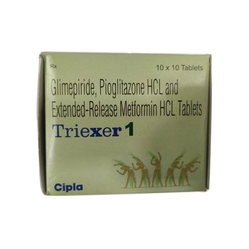 Glimepiride And Metformin And Pioglitazone Tablets