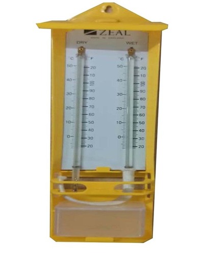 Zeal Masons Type Make Wet and Dry Bulb Hygrometer