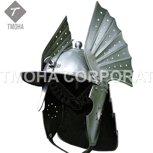 Medieval Armor Helmet Helmet Knight Helmet Crusader Helmet Ancient Helmet Polish Winged Hussars Szyszak Helmet AH0357