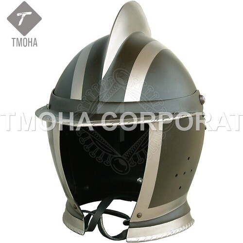 Medieval Armor Helmet Helmet Knight Helmet Crusader Helmet Ancient Helmet Blackened burgonet AH0361