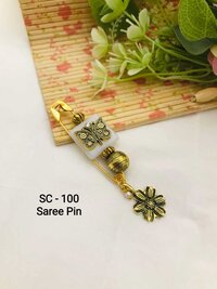 Gold Saree Pin